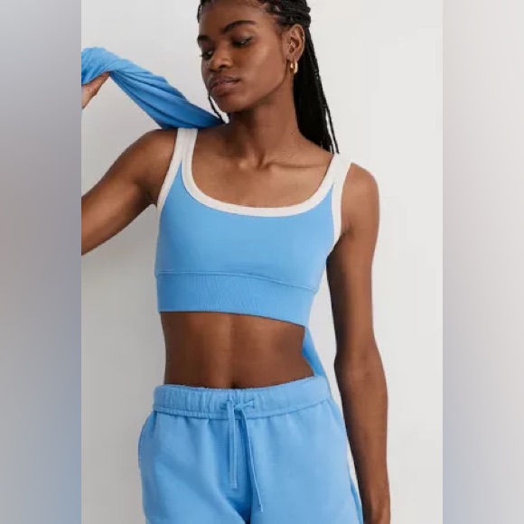 Madewell Terrycloth Set Blue